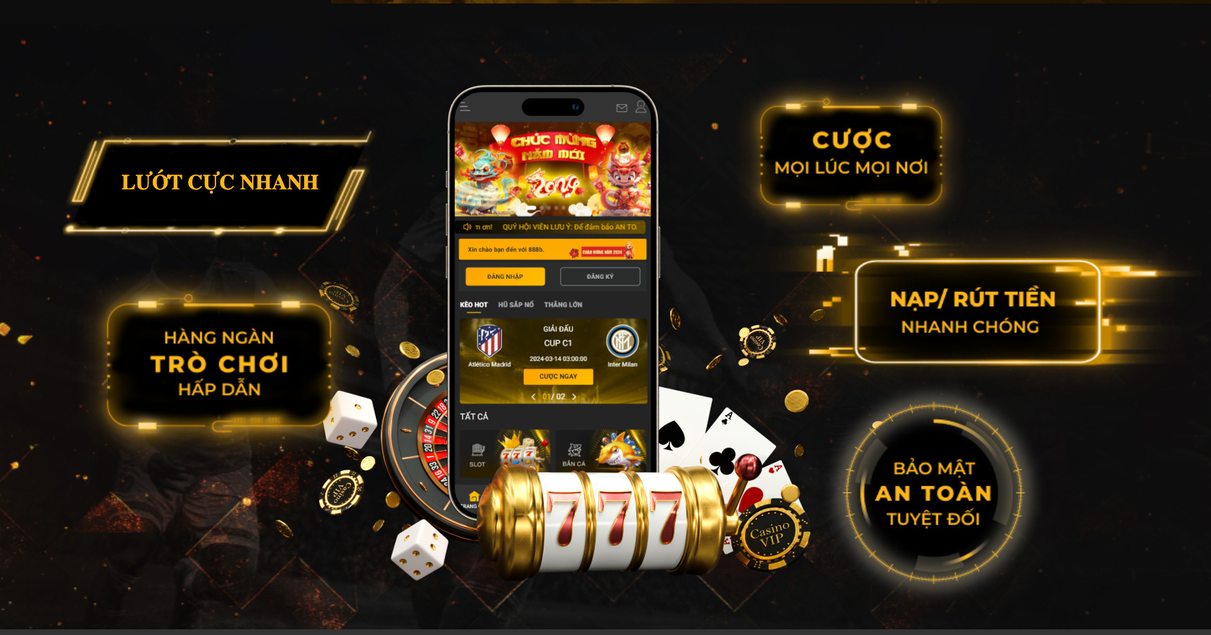 Nhà cái có nhiều game cá cược độc đáo